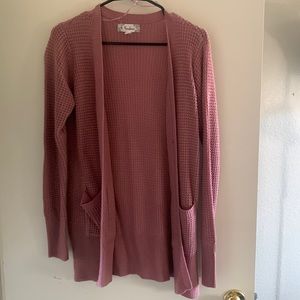 Women’s pink cardigan
